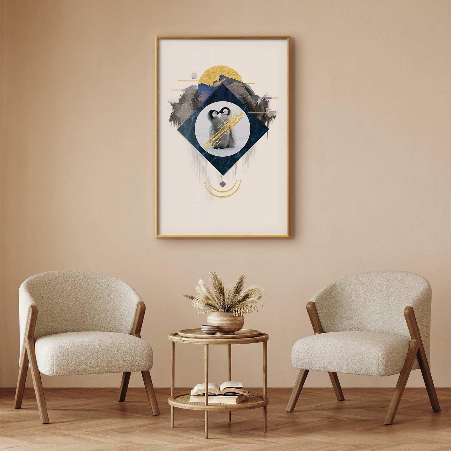 Poster - Pair of Penguins Artgeist