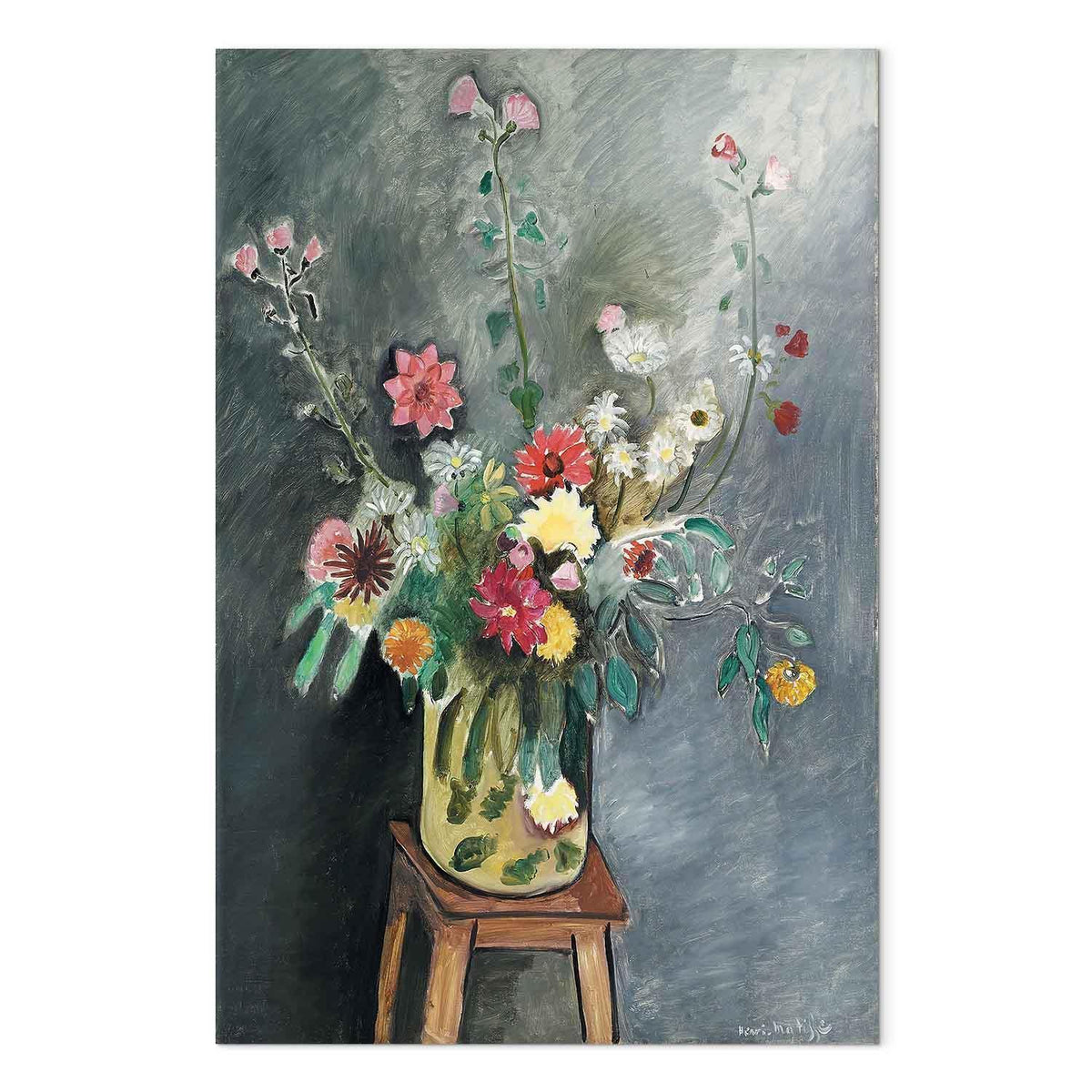Leinwandbild - Henri Matisse – Bouquet