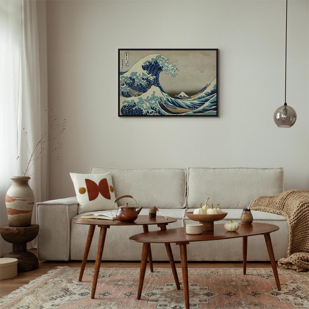 Leinwandbild - Hokusai Katsushika – The Great Wave off Kanagawa