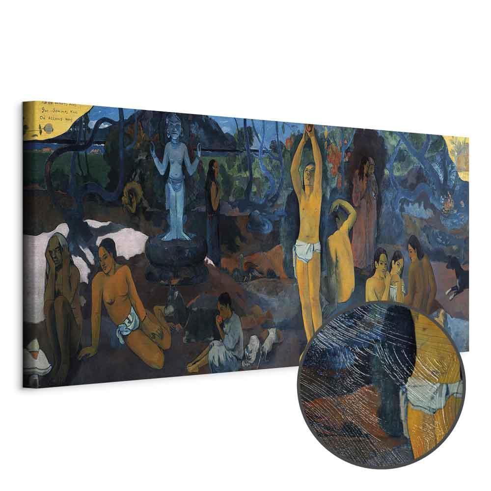 Leinwandbild - Paul Gauguin – Where Do We Come From? What Are We? Where Are We Going?