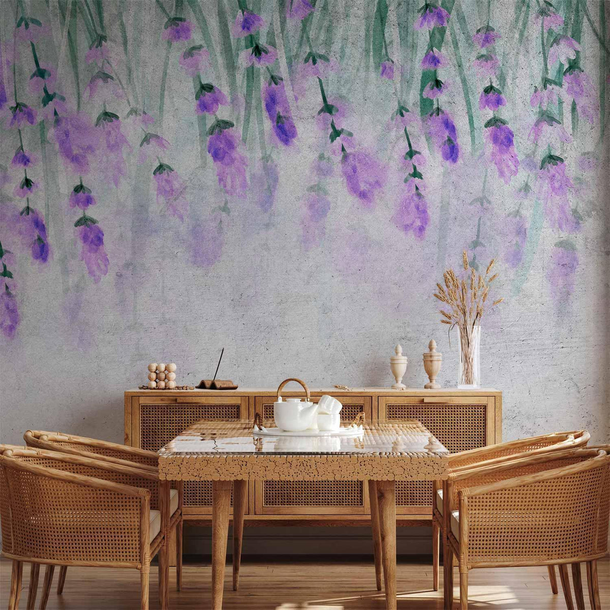 Fototapete - Lavender Breath - Second Variant