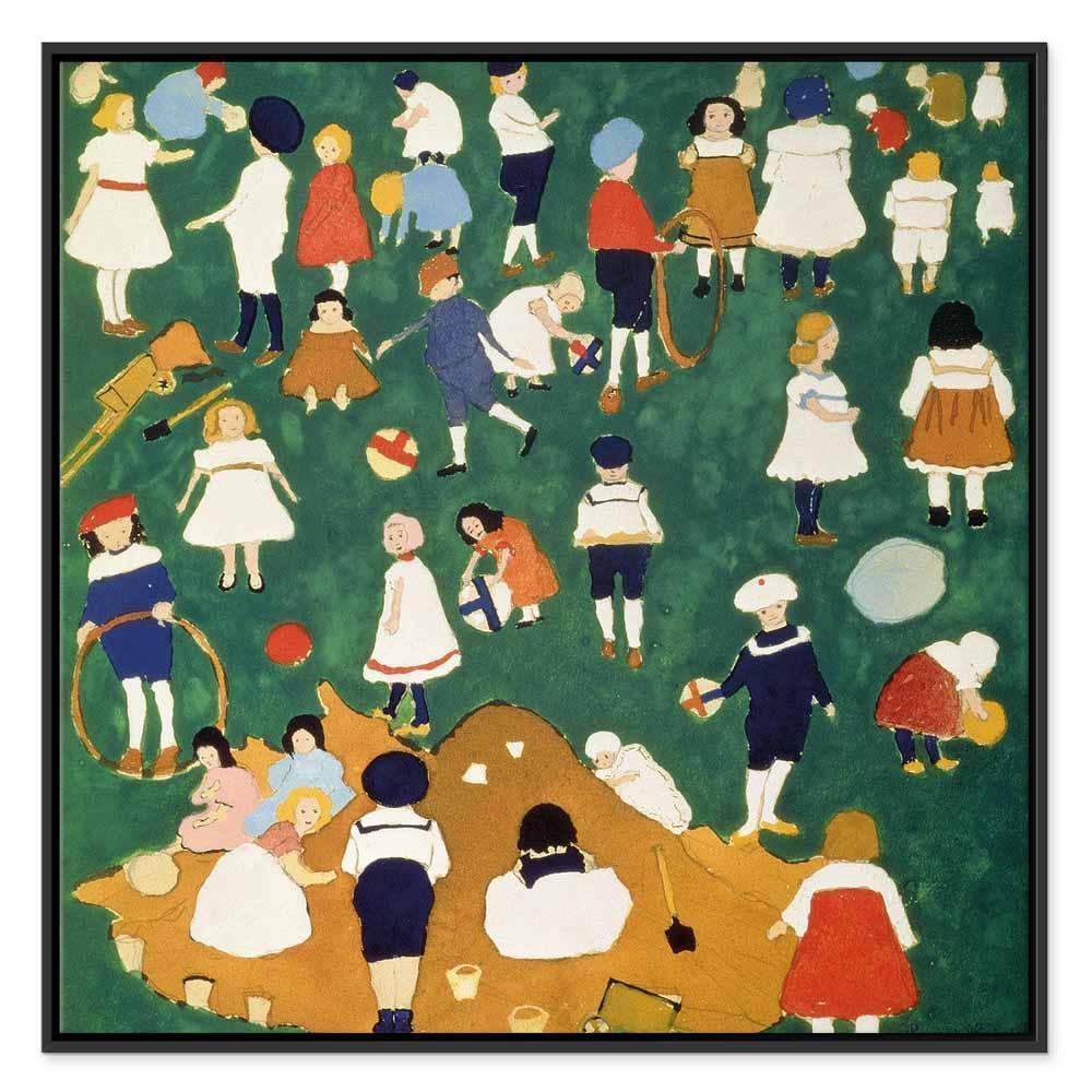 Leinwandbild - Kazimir Malevich – Children