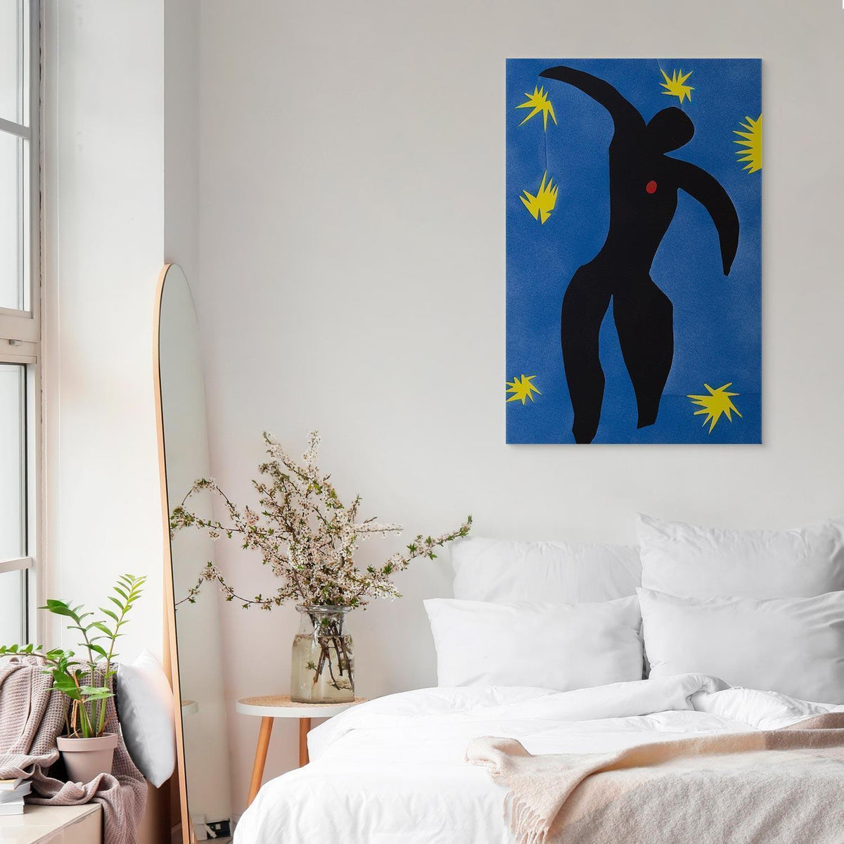 Leinwandbild - Henri Matisse – Icarus (from Jazz)