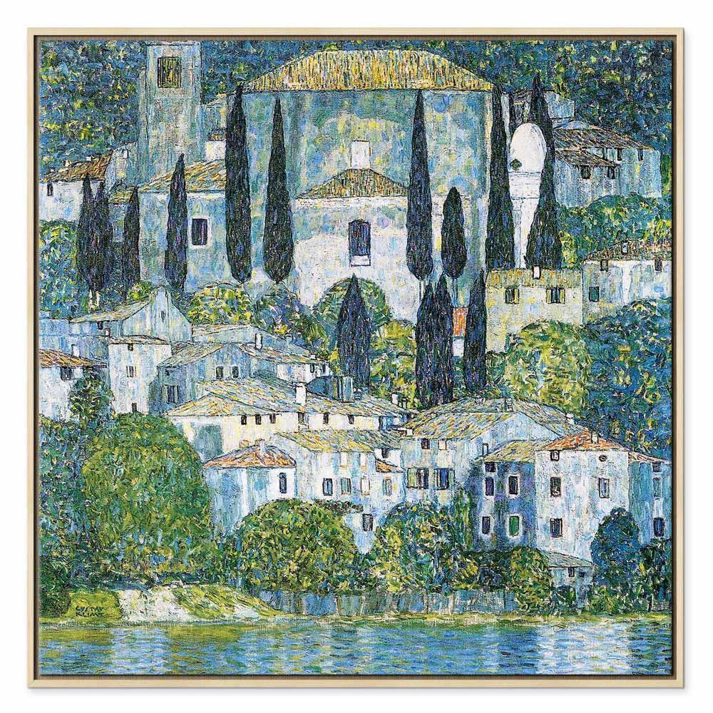 Leinwandbild - Gustav Klimt – Church in Casson