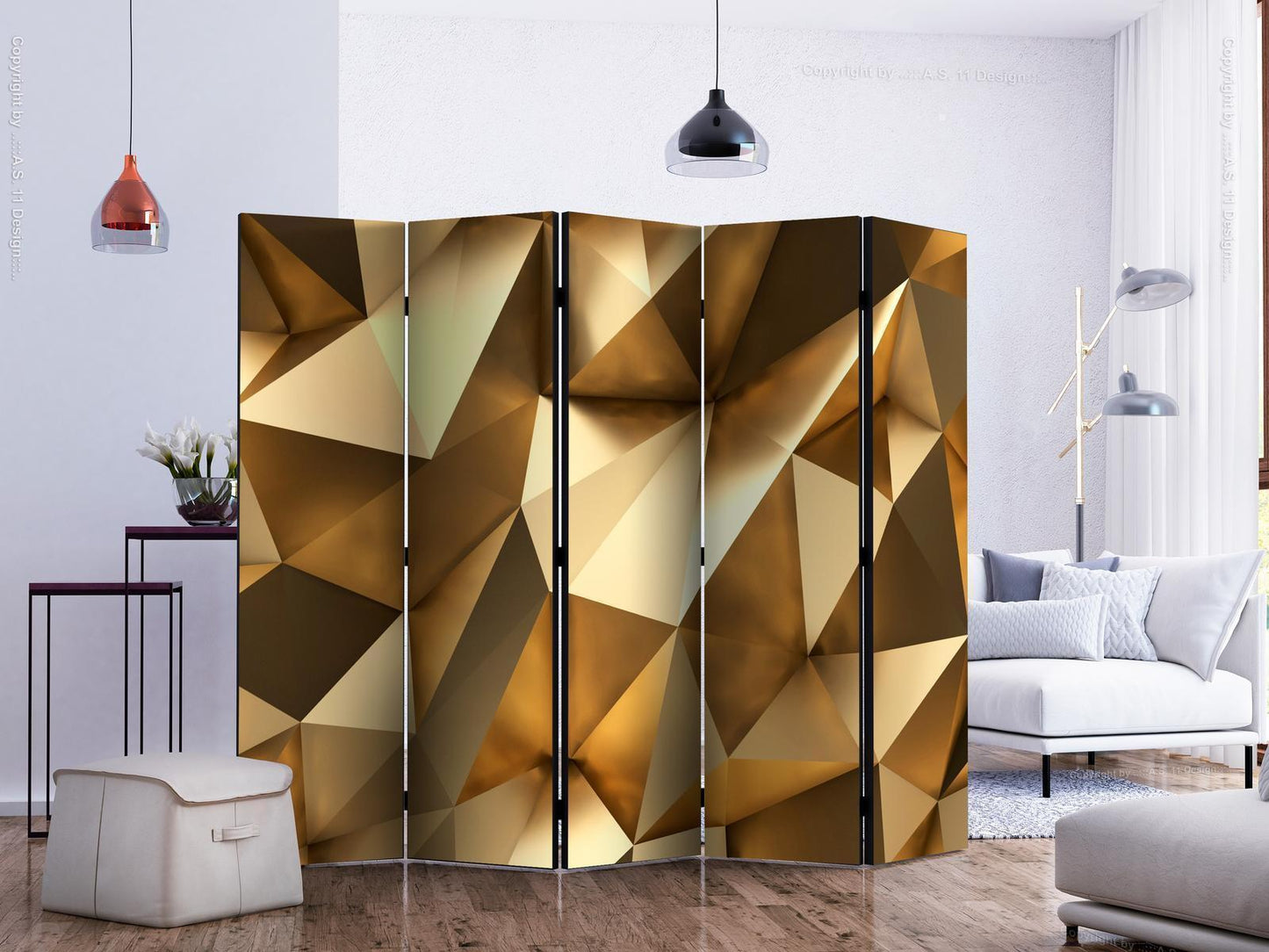 Paravent - Golden Dome II Artgeist