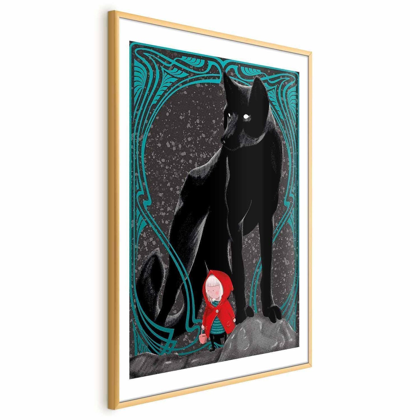 Poster - Little Red Riding Hood Artgeist