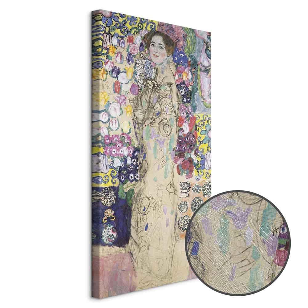 Leinwandbild - Gustav Klimt – Portrait of Maria Munk