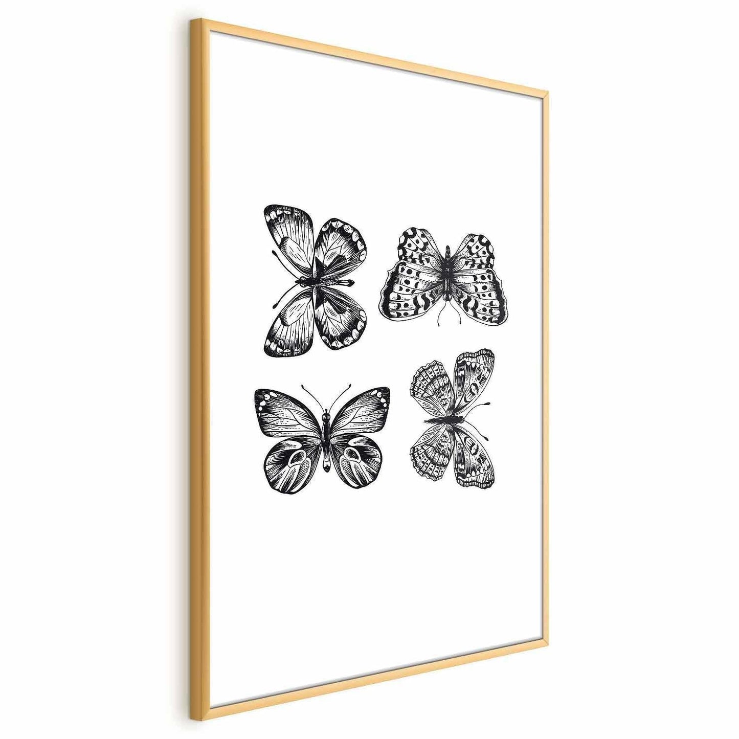 Poster - Four Butterflies Artgeist