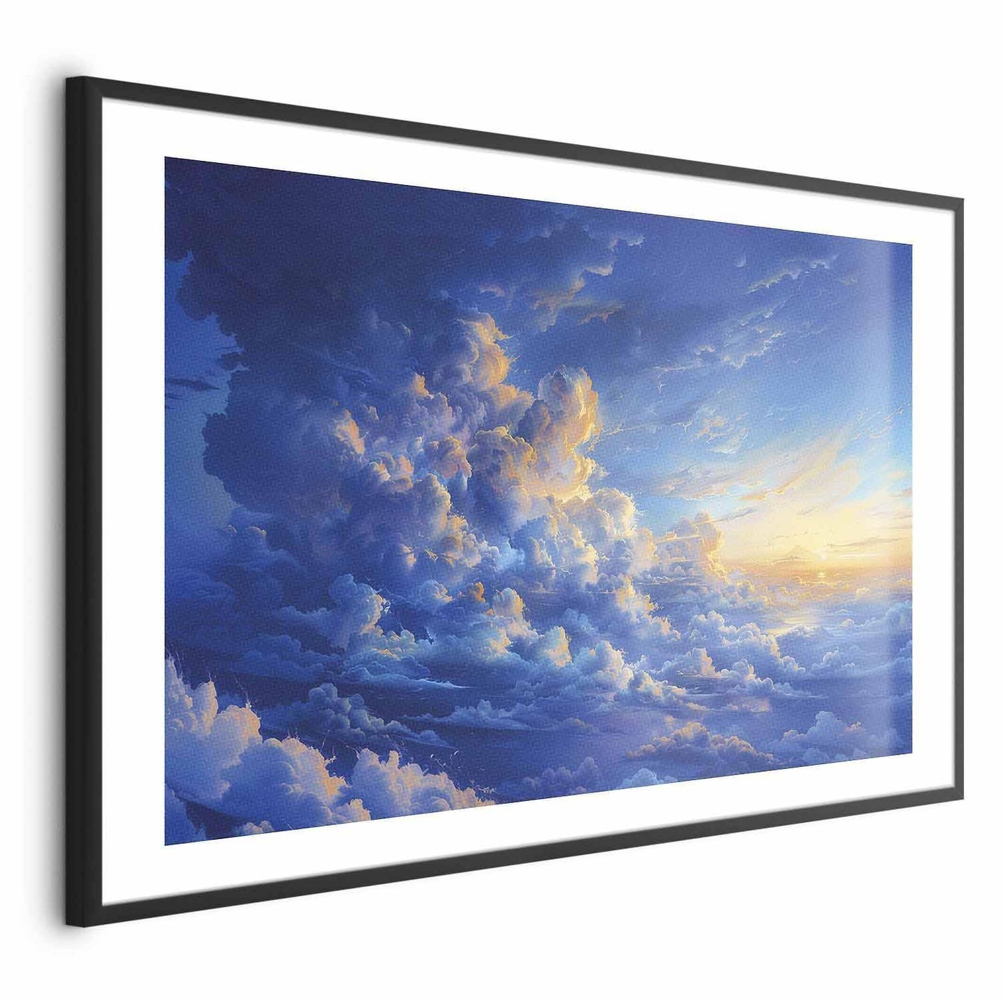 Poster - When the Sky Becomes Canvas: A Masterpiece of Nature in the Clouds Artgeist