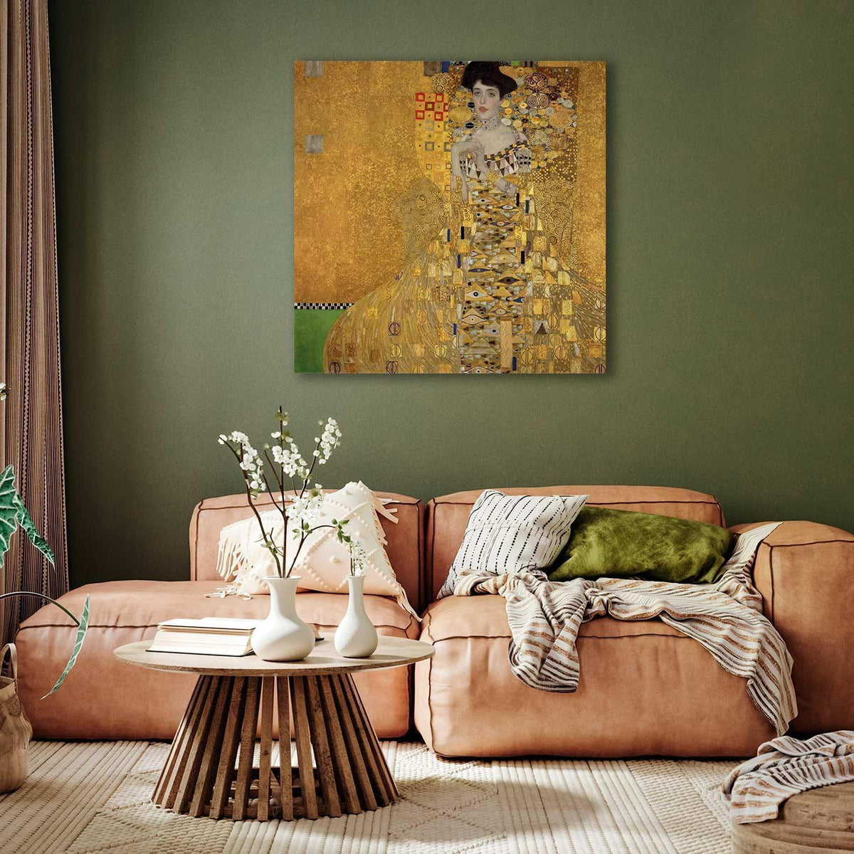Leinwandbild - Gustav Klimt – Portrait of Adele Bloch-Bauer I