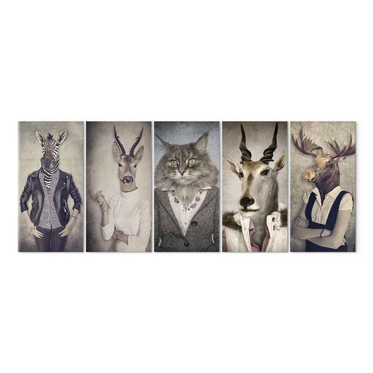 Leinwandbild - Animal Masks I