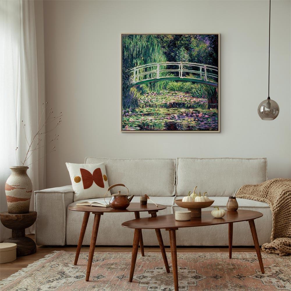 Leinwandbild - Claude Monet – The Water Lily Pond