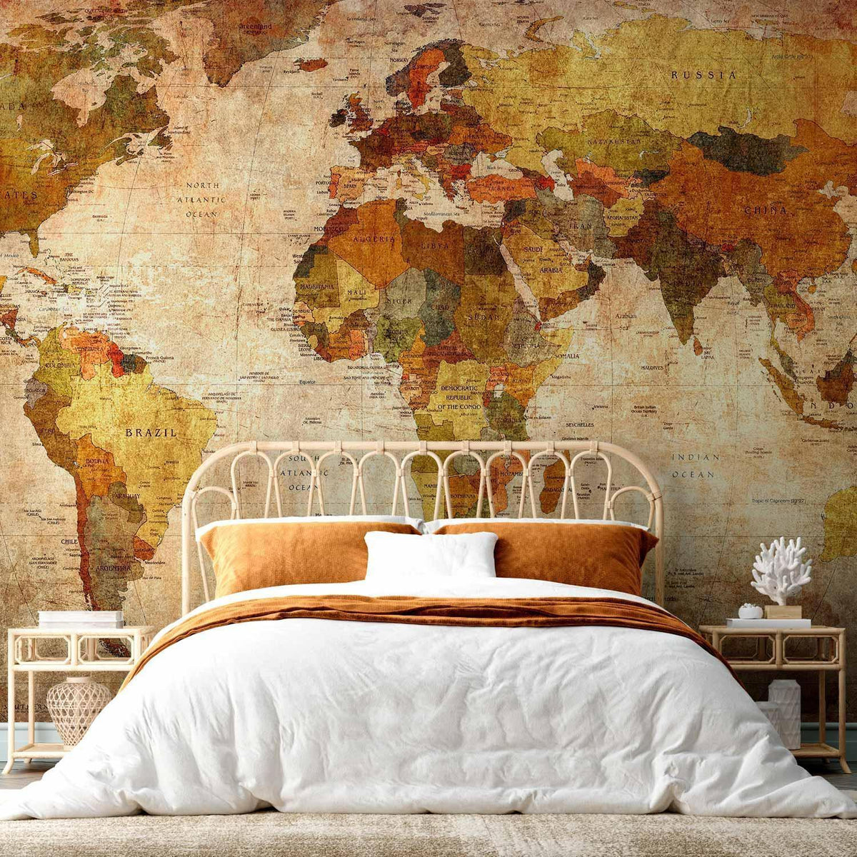 Fototapete - Old World Map