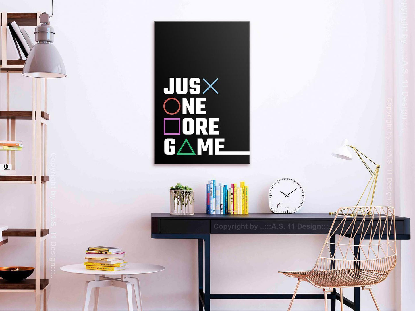 Leinwandbild - Binge Gaming Artgeist