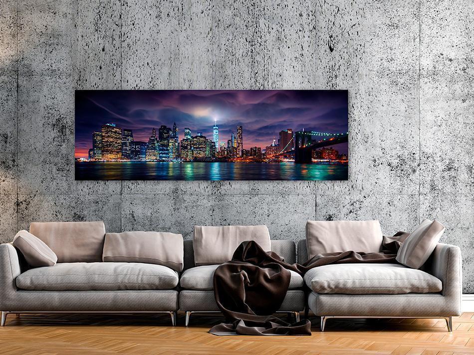 Leinwandbild - New York: Dark City