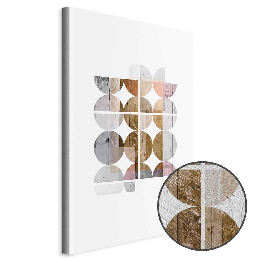 Leinwandbild - Harmonious Shape (1 Part) Vertical