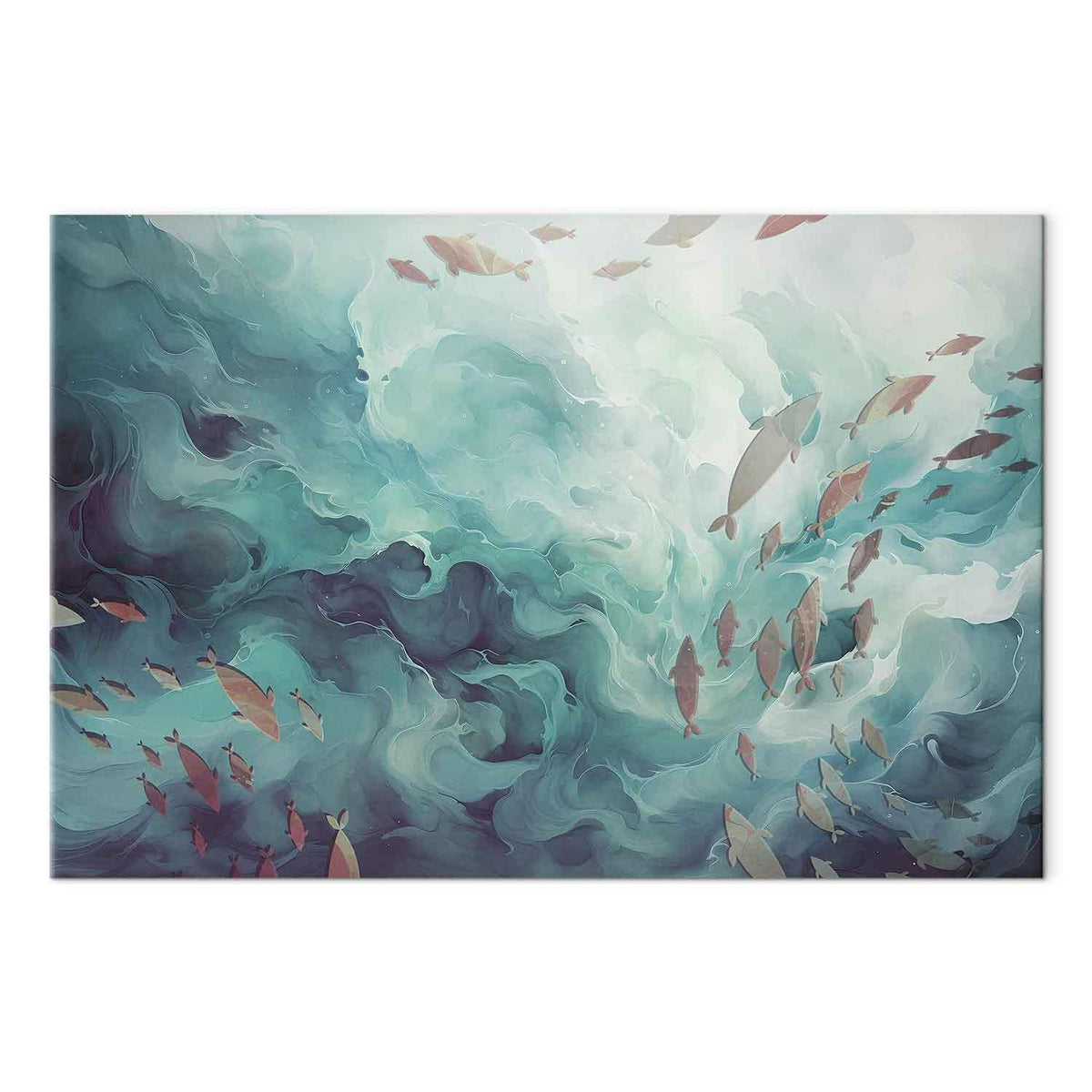 Leinwandbild - Fish in the ocean