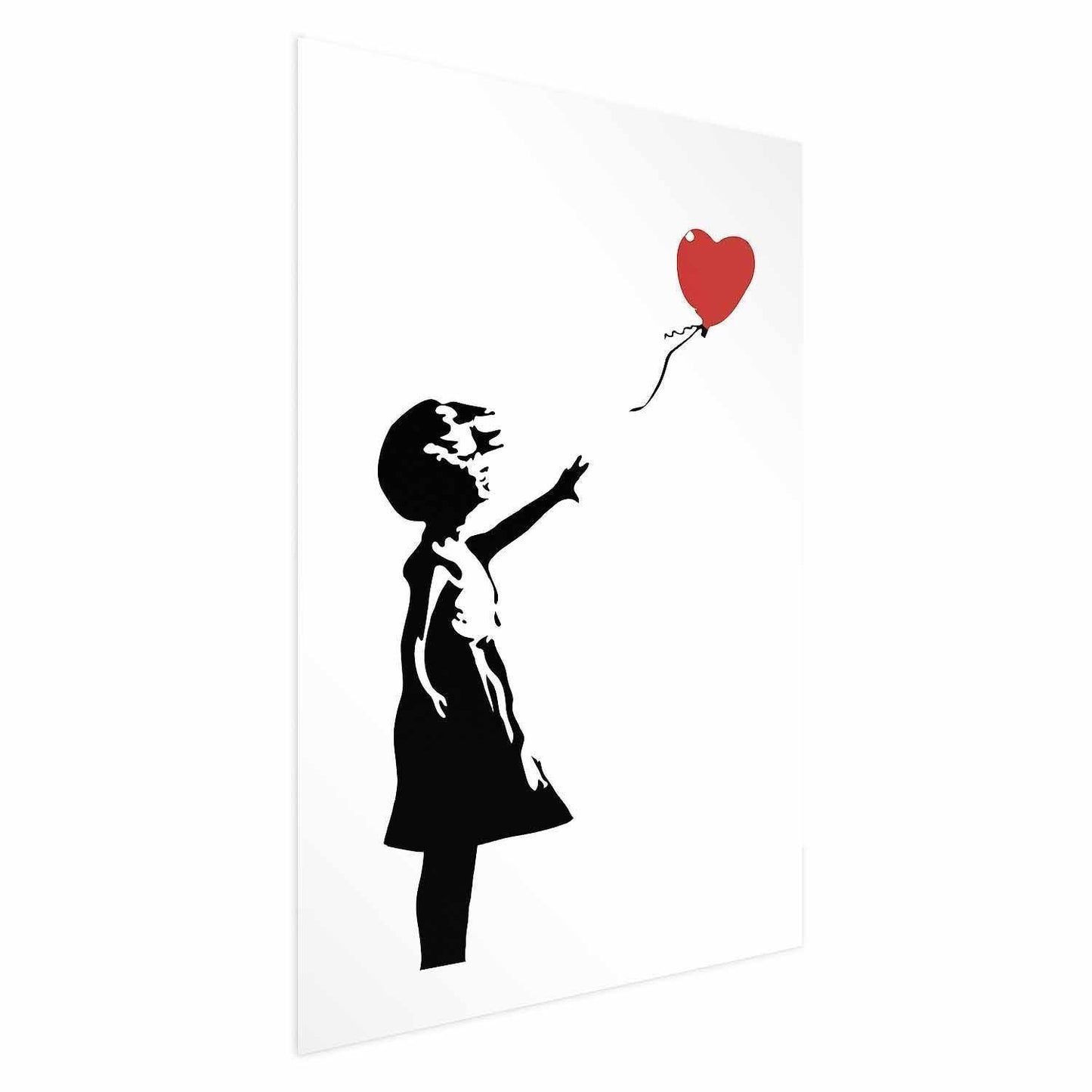 Poster - Girl with a Balloon Artgeist