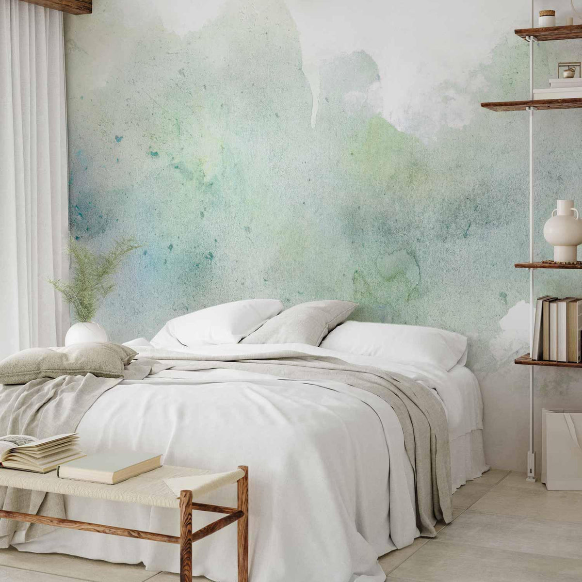 Fototapete - Pastel Mint