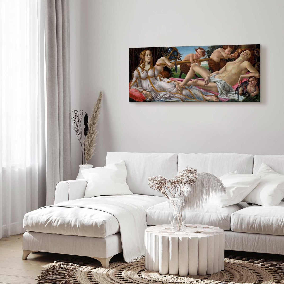 Leinwandbild - Sandro Botticelli – Venus and Mars