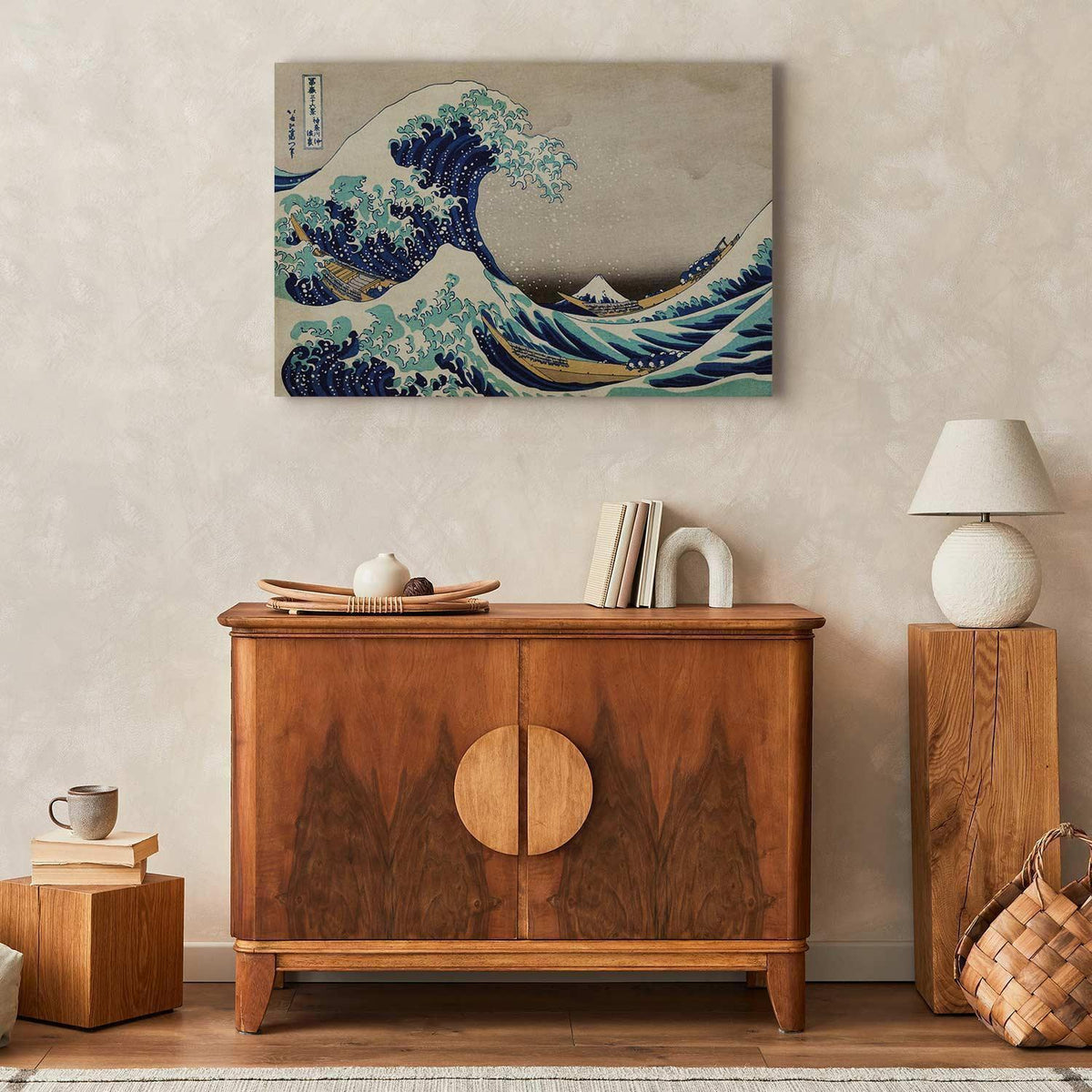 Leinwandbild - Hokusai Katsushika – The Great Wave off Kanagawa