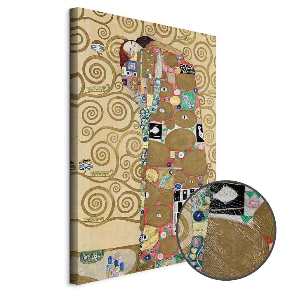 Leinwandbild - Gustav Klimt – The Fulfillment