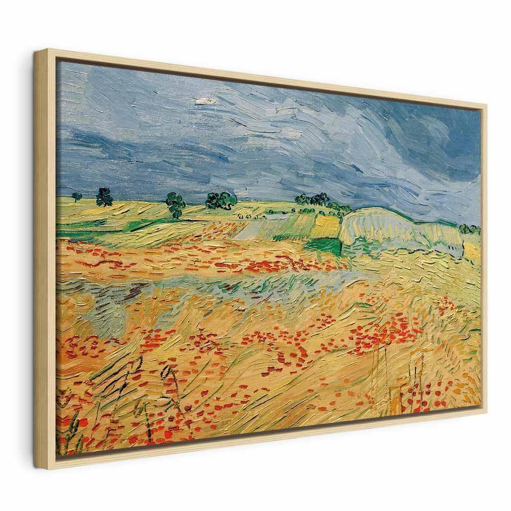 Leinwandbild - Vincent van Gogh – Fields with Poppies