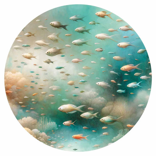 Runde Fototapete - Oceanic beauty