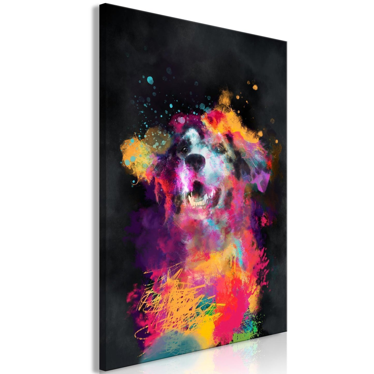 Leinwandbild - Dog's Joy