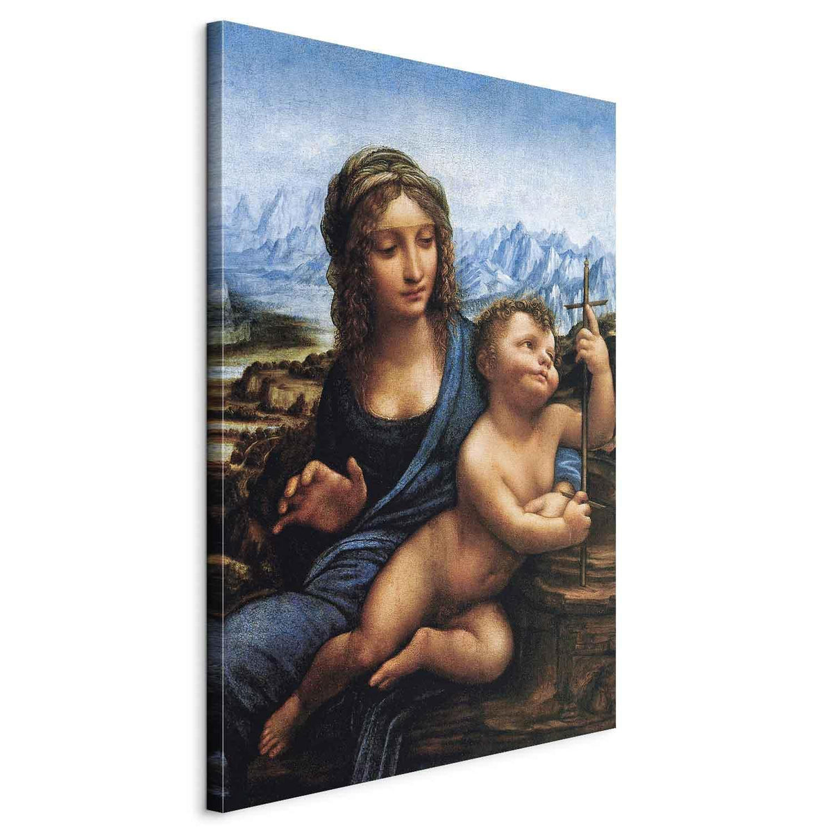 Wandbild XXL - Leonardo da Vinci – Madonna of the Yarnwinder