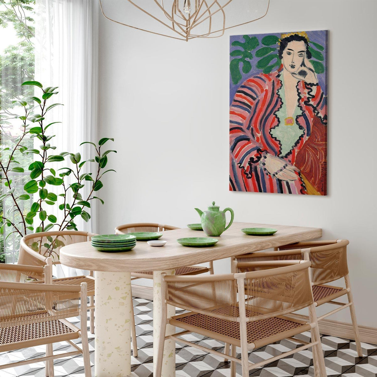 Leinwandbild - Henri Matisse – Elena