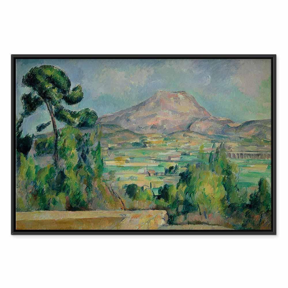 Leinwandbild - Paul Cézanne – Mount Saint Victoria