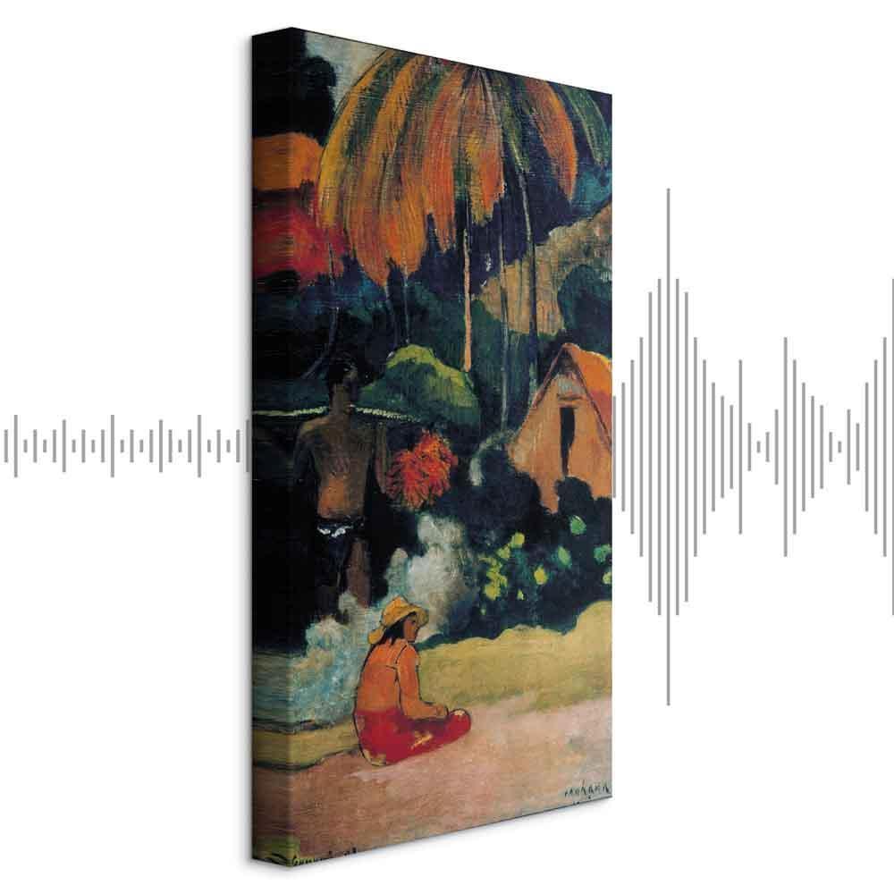 Leinwandbild - Paul Gauguin – Mahana maa II