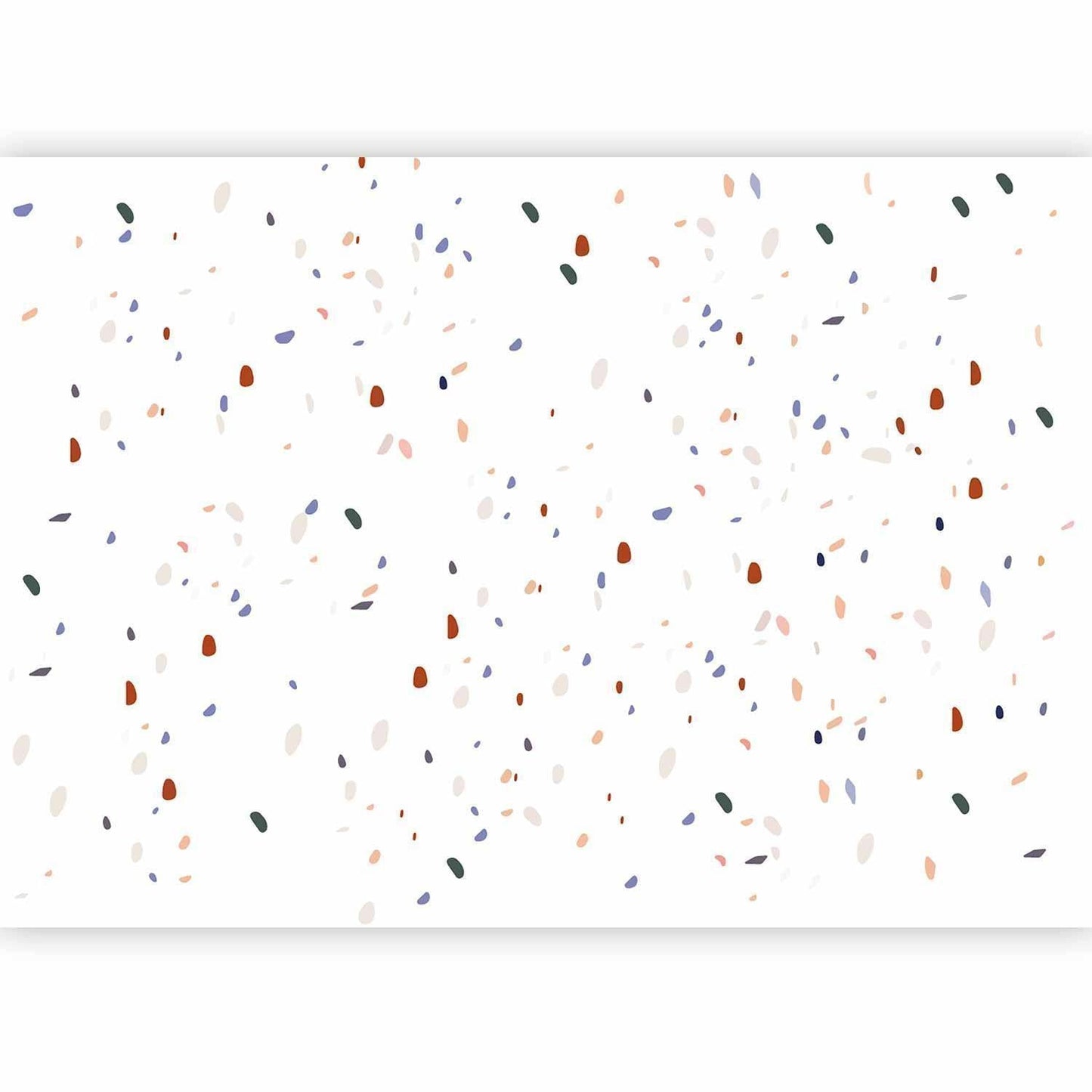 Fototapete - Classic Terrazzo on White Background Artgeist