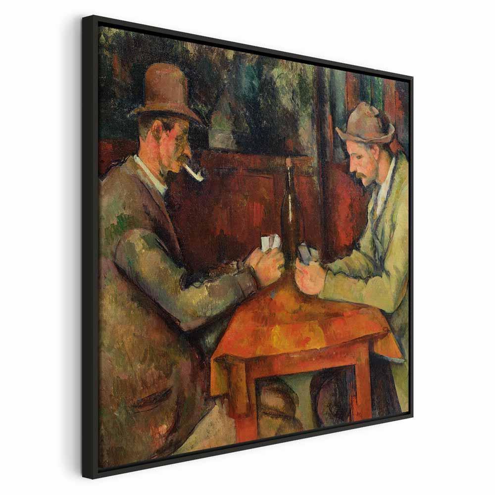 Leinwandbild - Paul Cézanne – The Card Players