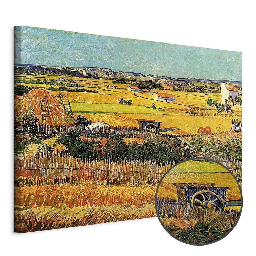 Leinwandbild - Vincent van Gogh – The Harvest