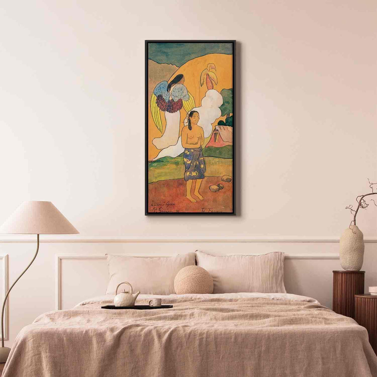 Leinwandbild - Paul Gauguin – Te faruru