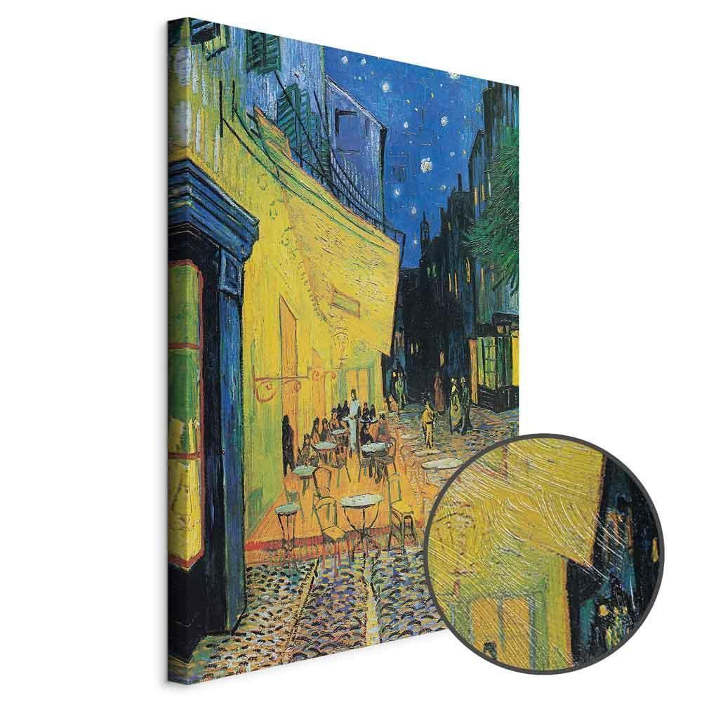 Leinwandbild - Vincent van Gogh – Café Terrace at Night
