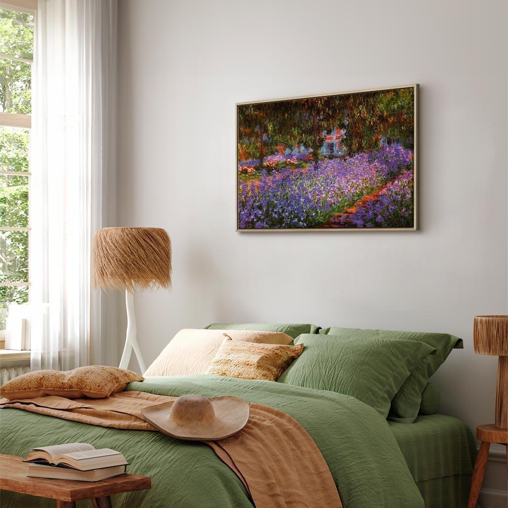 Leinwandbild - Claude Monet – The Artist’s Garden at Giverny