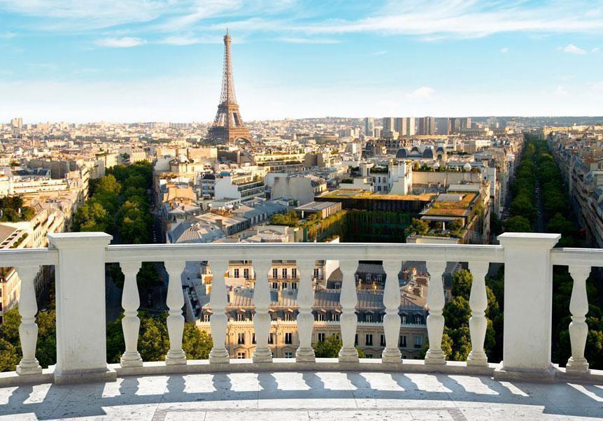 Fototapete - Paris at noon Artgeist