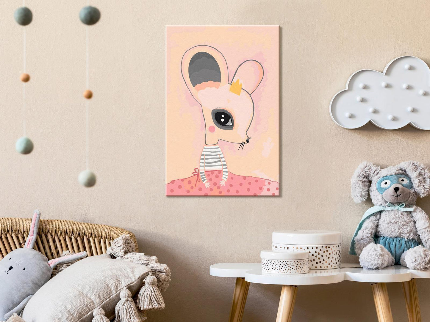 Malen nach Zahlen - Ashamed Mouse