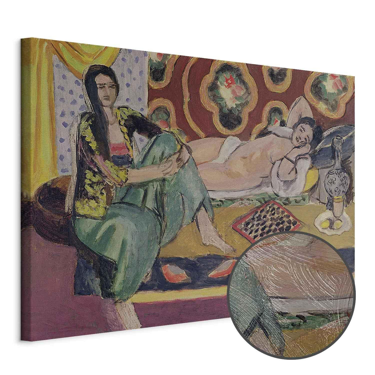 Leinwandbild - Henri Matisse – The Odalisques