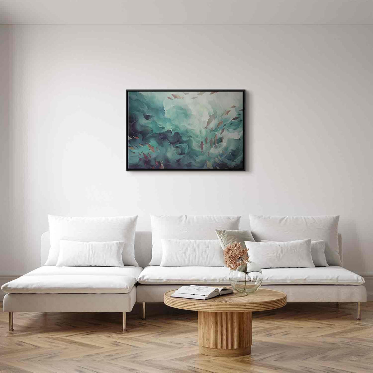Leinwandbild - Fish in the ocean