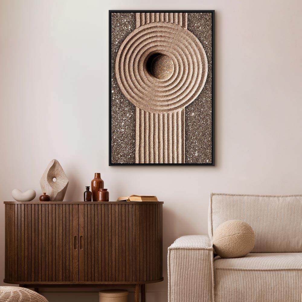 Leinwandbild - Energy Flow (1 Part) Vertical