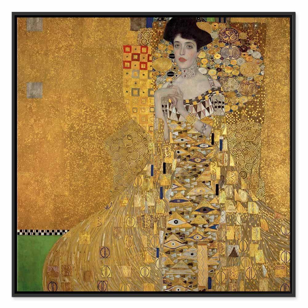 Leinwandbild - Gustav Klimt – Portrait of Adele Bloch-Bauer I