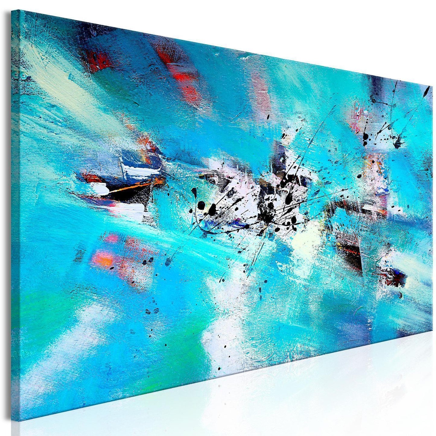 Leinwandbild - Snow Fun (1 Part) Narrow Artgeist