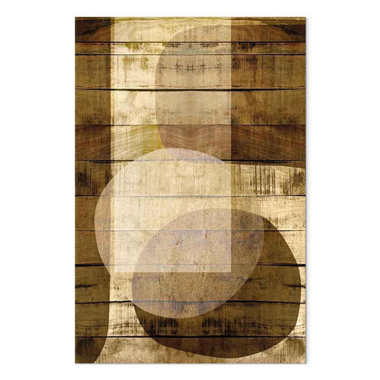 Leinwandbild - Golden Chocolate (1 Part) Vertical