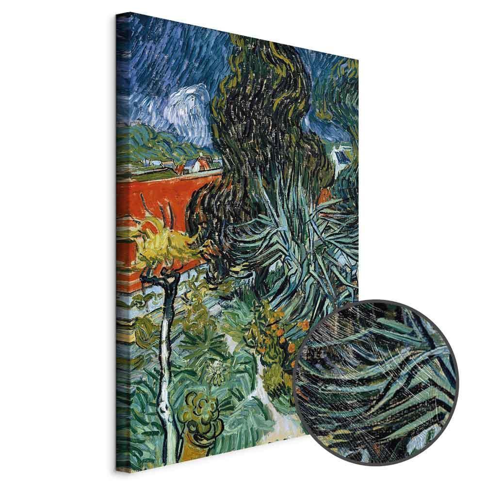 Leinwandbild - Vincent Van Gogh – The Garden of Dr Gachet in Auvers