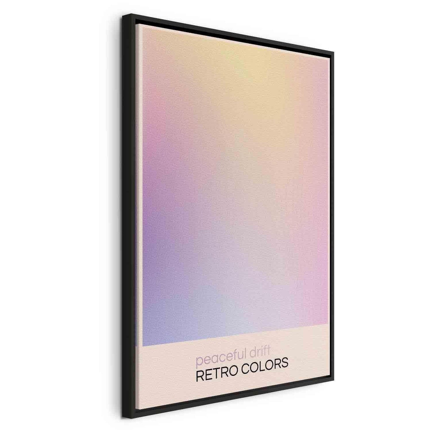 Leinwandbild - Peaceful Drift - Delicate Pastel Shades Creating a Harmonious Whole Artgeist