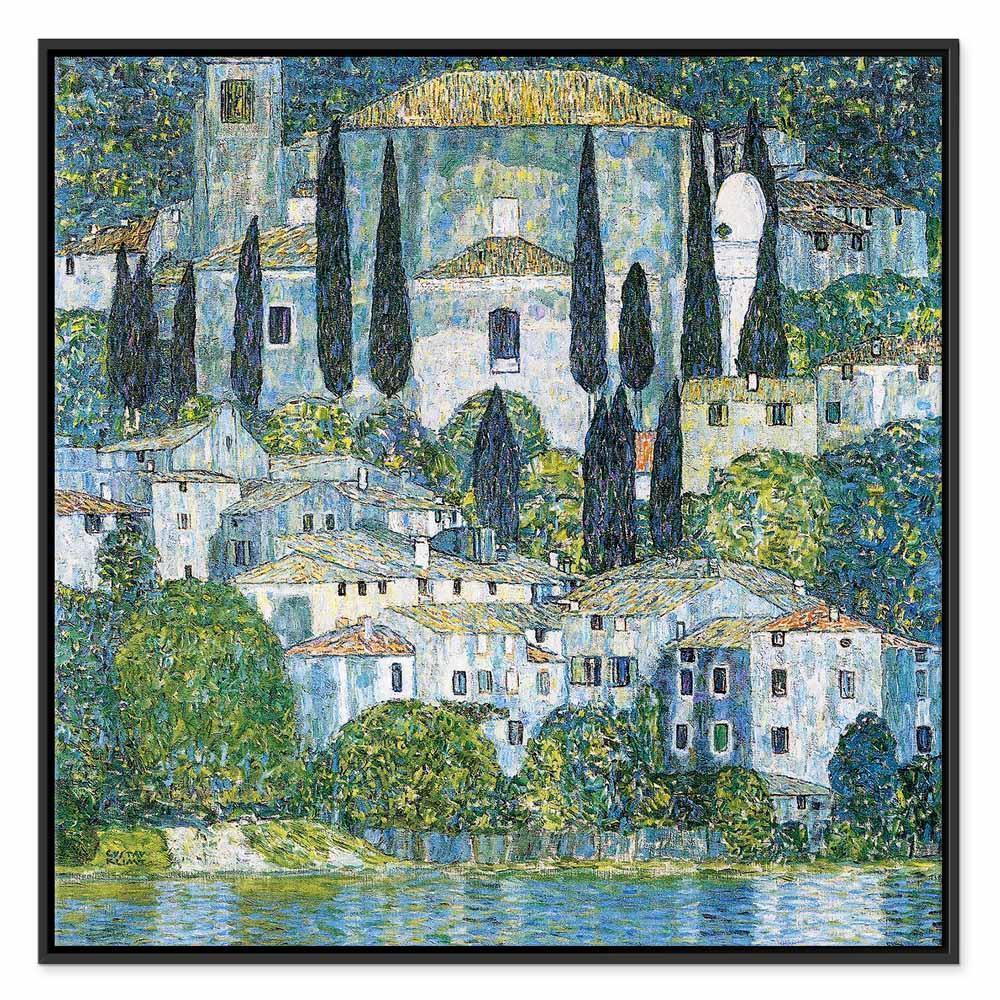 Leinwandbild - Gustav Klimt – Church in Casson
